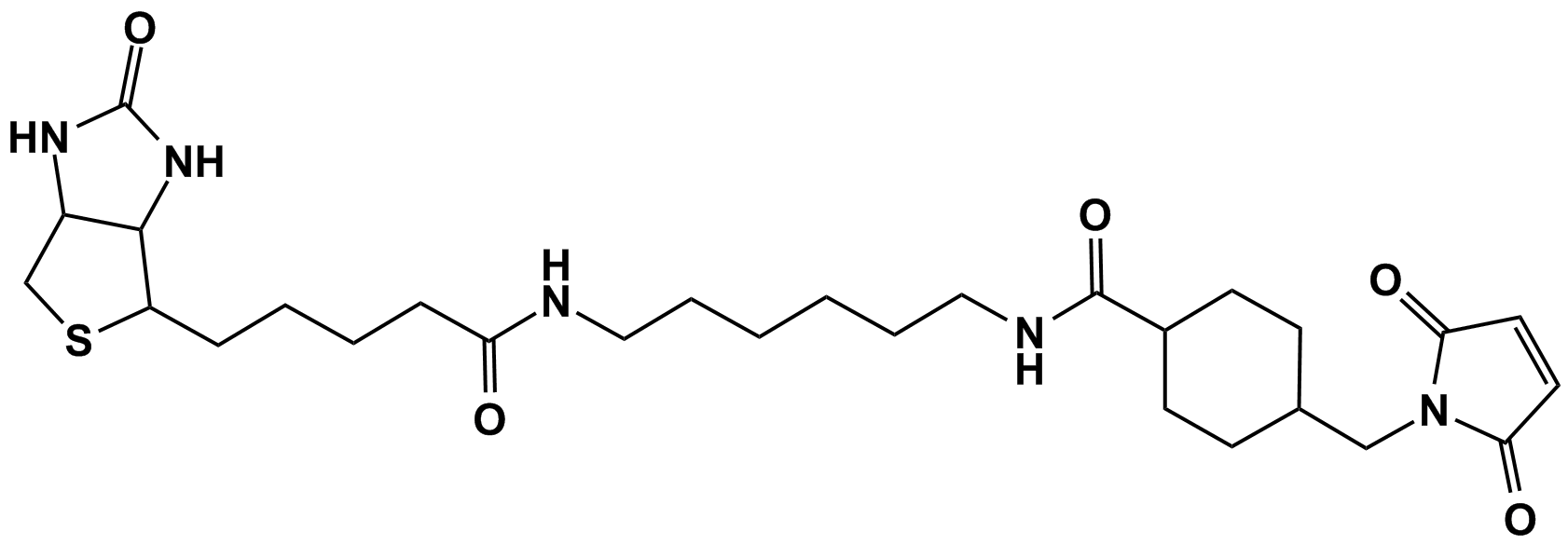 1-生物素酰氨基-6-[4`-(马来酰亚胺基甲基)环己基碳酰亚胺]己烷