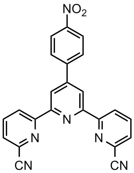4'-(4'''-硝基苯基)-2,2':6',2''-三联吡啶-6,6''-甲腈