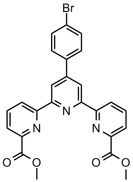 4'-(4'''-溴苯基)-2,2':6',2''-三联吡啶-6,6''-二甲酸甲酯