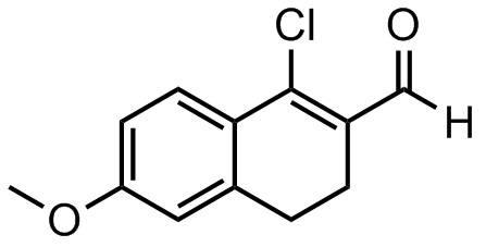 1-氯-6-甲氧基-3,4-二氢-2-萘甲醛