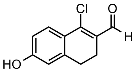 1-氯-6-羟基-3,4-二氢-2-萘甲醛