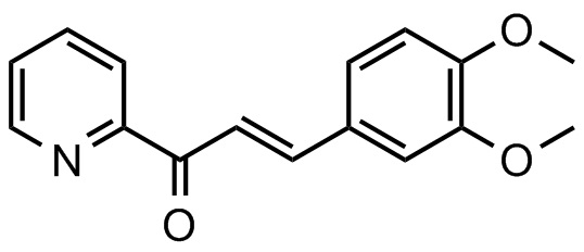 3-（3,4-二甲氧基苯基）-1-(2-吡啶基)丙-2-烯-1-酮