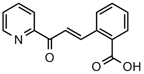 3-（2-羧基苯基）-1-(2-吡啶基)丙-2-烯-1-酮