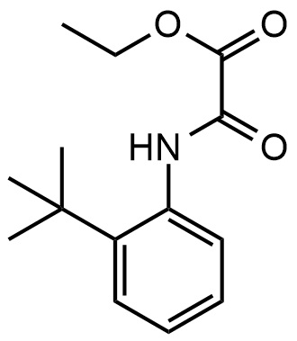 (2-叔丁基苯基)氨基]羰基乙酸乙酯