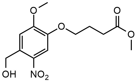 4-(4-(羟甲基)-2-甲氧基-5-硝基苯氧基丁酸甲酯