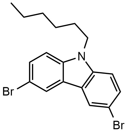 3,6-二溴-9-己基咔唑