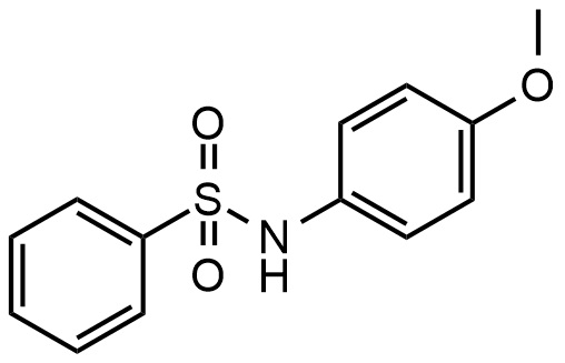 N-(4-甲氧基苯基)苯磺酰胺