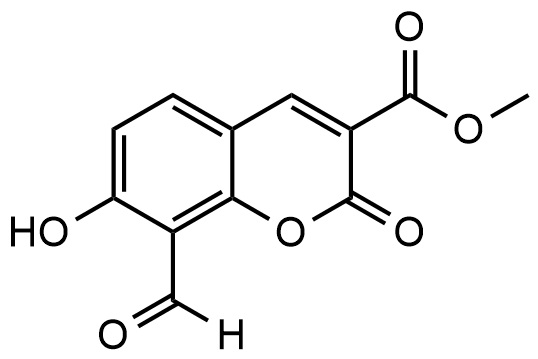 7-羟基-8-甲酰基香豆素-3-羧酸甲酯