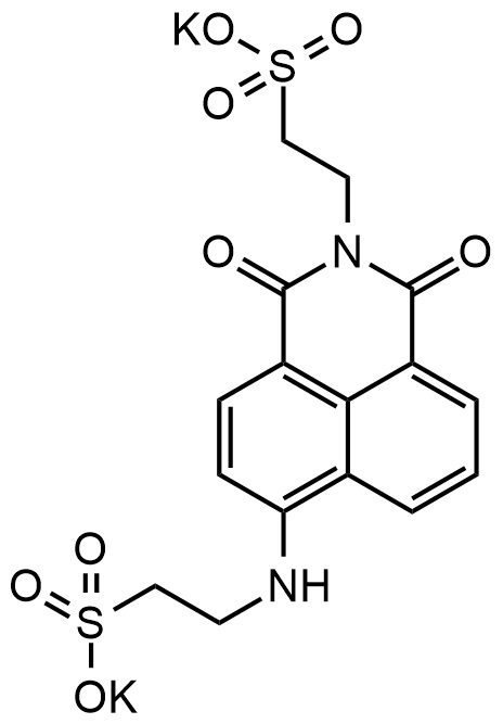 4-(2-磺乙基)氨基-N-2-磺乙基-1,8-萘酐钾盐