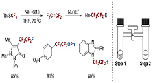 上海有机所在温和条件下制备四氟乙烯并用于有机合成方面取得重要研究进展